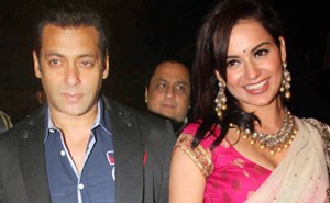 Salman Khan, Kangana Ranaut’s physical intimacy caught